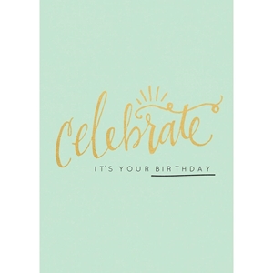 Picture of Kaisercraft Kaiser Style Greeting Card - Celebrate