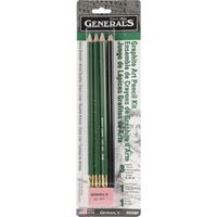 Εικόνα του General's Graphite Art Pencil Set - Σετ Μολύβια Σχεδίου Extra Smooth