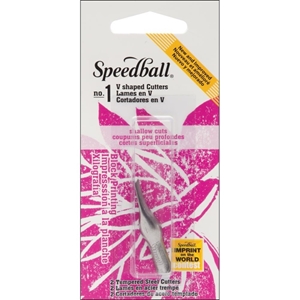 Picture of Speedball Λεπίδες Χαρακτικής Χαρακτικής για Lino Cutter - No 1 Small V, 2τεμ.