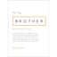 Picture of Kaisercraft Kaiser Style Greeting Card - Brother