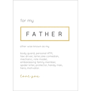 Picture of Kaisercraft Kaiser Style Greeting Card - Father