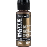 Εικόνα του DecoArt Acrylic Matte Metallics Μεταλλικό Ακρυλικό Χρώμα Ματ Φινίρισμα - Aged Bronze 