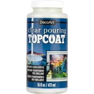 Picture of DecoArt Clear Pouring Top Coat 16oz