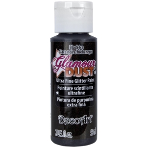 Picture of Glamour Dust Glitter Paint - Black Ice