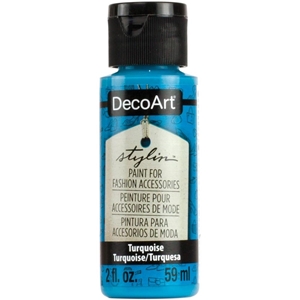 Picture of DecoArt Stylin Multi Purpose Ακρυλικό Χρώμα για Δέρμα 59ml - Turquoise