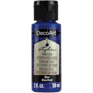 Picture of DecoArt Stylin Multi Purpose Ακρυλικό Χρώμα για Δέρμα 59ml - Blue