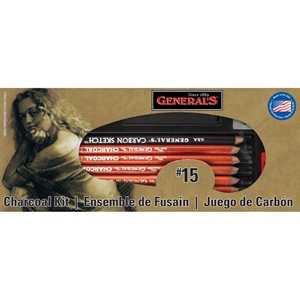 Picture of General's Charcoal Kit - Σετ Κάρβουνο 13τμχ