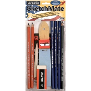 Picture of General's SketchMate Charcoal & Graphite Drawing Kit
