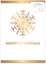 Picture of American Crafts Greeting Card - Snowflake