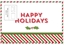 Picture of American Crafts Greeting Card - Happy Holidays