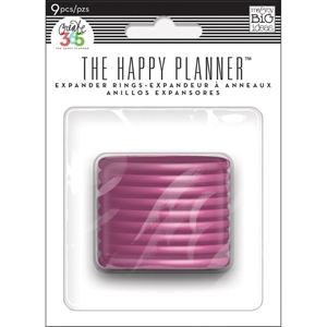Picture of Create 365 Planner Expander Rings - Pink 1.75''
