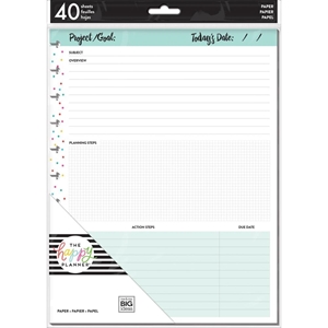 Picture of Happy Planner Big Fill Paper - Project