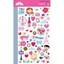Εικόνα του Doodlebug Mini Cardstock Stickers Αυτοκόλλητα - French Kiss, 2 φύλλα