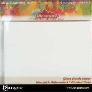Picture of Tim Holtz Adirondack Alcohol Ink Cardstock 4.25"X5.5"