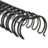Εικόνα του Bind-It-All Owire Binding Spiral Wire - Σπιράλ Βιβλιοδεσίας Ανοικτού Τύπου, 1.25" Μαύρο , 4 τεμ.