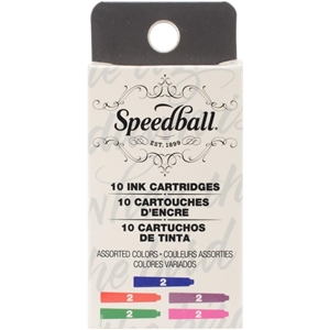 Picture of Speedball Fountain Pen Ink Cartridges Set