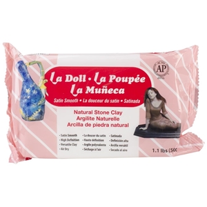 Picture of La Doll Satin Smooth Natural Stone Clay- Πηλός σε χρώμα Φυσικής Πέτρας