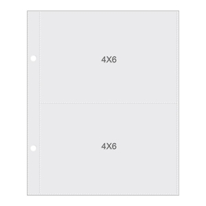 Picture of Simple Stories Sn@p! Pocket Pages Θήκες Φωτογραφιών Για Ντοσιέ 6'' x 8'' - Διάταξη 4'' x 6'', 10τεμ.