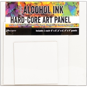 Picture of Tim Holtz Alcohol Ink Hard Core Art Panel - Square 4"X4", 6"X6", 8"X8"