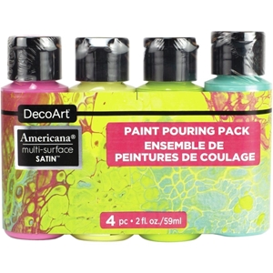 Picture of Σετ Ακρυλικά Χρώματα Americana Multi-Surface Paint Pouring Pack - Brights