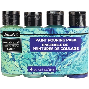Picture of Σετ Ακρυλικά Χρώματα Americana Multi-Surface Paint Pouring Pack - Coastal