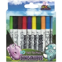 Εικόνα του TrimCraft Marker Pens - Μαρκαδόροι Felt για Παιδιά, Dinosaurus
