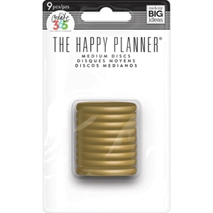 Picture of Happy Planner Expander Rings - Δίσκοι Βιβλιοδεσίας  1.25'' - Χρυσό