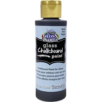 Εικόνα του Gloss Enamels Glass Chalkboard Paint - Ειδικό χρώμα Μαυροπίνακα για Γυαλί, 118ml