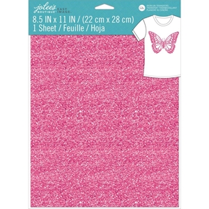 Picture of Jolee's Boutique Easy Image Single Transfer Sheet - Pink Glitter