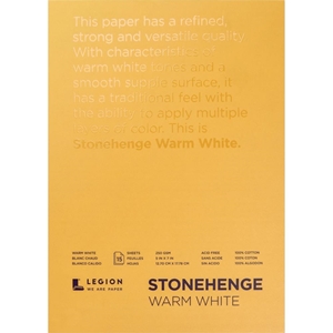 Picture of Legion Stonehenge Paper Pad 5" X 7" - Warm White