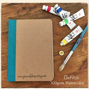 Picture of Journal Shop Watercolour Journal - Small