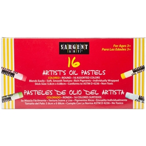Picture of Sargent Art Oil Pastels Set of 16 - Λαδοπαστέλ
