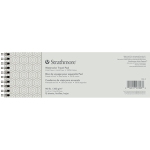 Picture of Strathmore Series 500 Travel Pad 3'' x 9'' - Watercolor