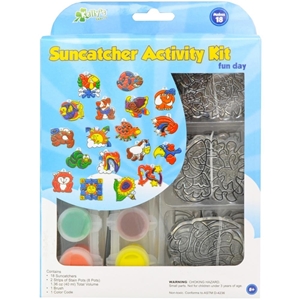 Picture of Suncatcher Group Activity Kit - Κιτ δημιουργίας Ηλιοπαγίδας - Fun Animals (18 projects)