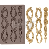 Εικόνα του Prima Re-Design Decor Moulds Καλούπι Σιλικόνης 5'' x 8'' - Floral Chain
