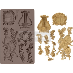 Picture of Prima Re-Design Decor Moulds Καλούπι Σιλικόνης 5'' x 8'' - Musical Journey