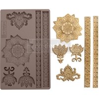 Εικόνα του Prima Re-Design Decor Moulds Καλούπι Σιλικόνης 5'' x 8'' - Agadir Patterns