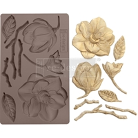 Εικόνα του Prima Re-Design Decor Mould Καλούπι Σιλικόνης 5'' x 8'' - Winter Blooms