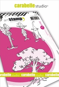 Picture of Carabelle Studio Cling Stamp A6 by Sultane - The Tree of the Wishes
