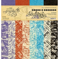 Εικόνα του Graphic 45 Double-Sided Paper Pad 12"X12"  - Life's A Journey