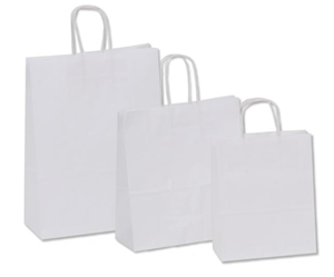 Picture of Handmade Paper Bag - White
