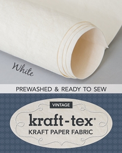 Picture of Kraft-Tex Kraft Paper Fabric Ειδικό Ύφασμα από Χαρτί - White