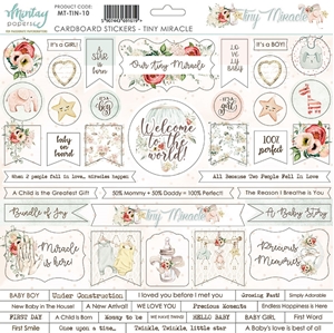 Picture of Mintay Papers Αυτοκόλλητα Chipboard - Tiny Miracle