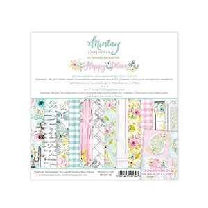 Picture of Mintay Papers Μπλοκ Scrapbooking Happy Place 6''x6''
