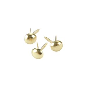 Picture of Creative Impressions Mini Painted Metal Paper Fasteners 3mm - Gold