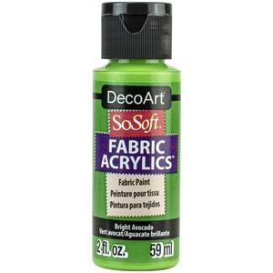 Picture of SoSoft Fabric Acrylic Paint - Bright Avocado