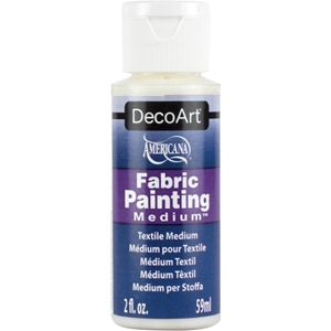 Picture of DecoArt Fabric Painting Medium - Μέσον Μετατροπής Ακρυλικού Χρώματος σε Χρώμα για Υφασμα