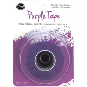 Picture of iCraft Removable Purple Tape 1.5" - Χαρτοταινία