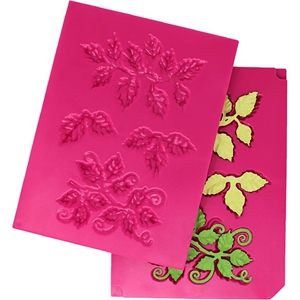Picture of Heartfelt Creations Shaping Mold - 3D Leafy Accents