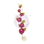 Εικόνα του Pretty Mosaic Χάρτινα Λουλούδια Mulberry - Spinel